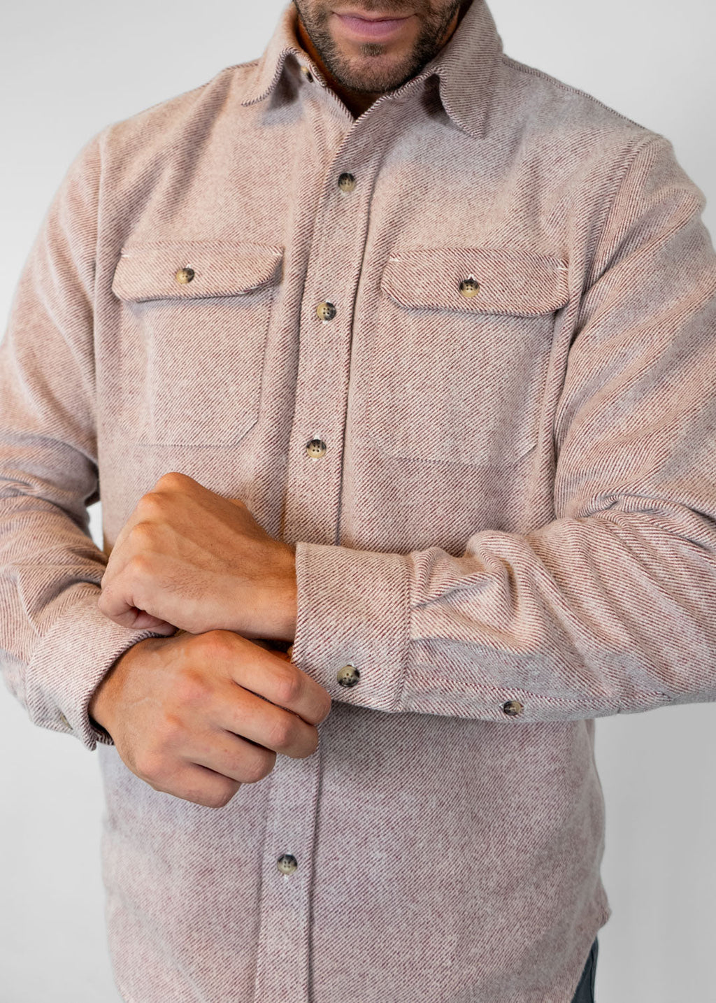 Grand Flannel, Maroon MuskOx Flannels