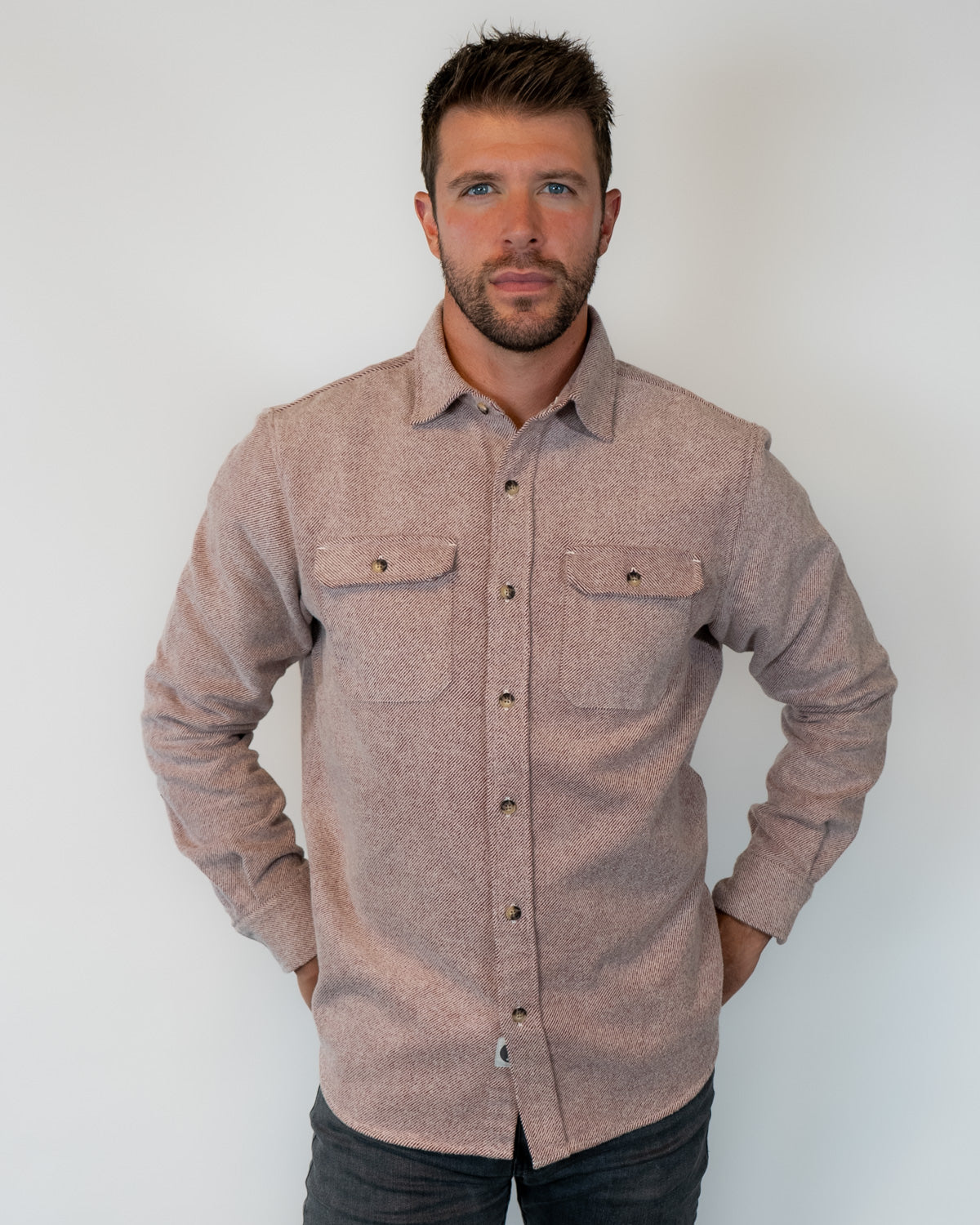 Grand Flannel, Maroon MuskOx Flannels