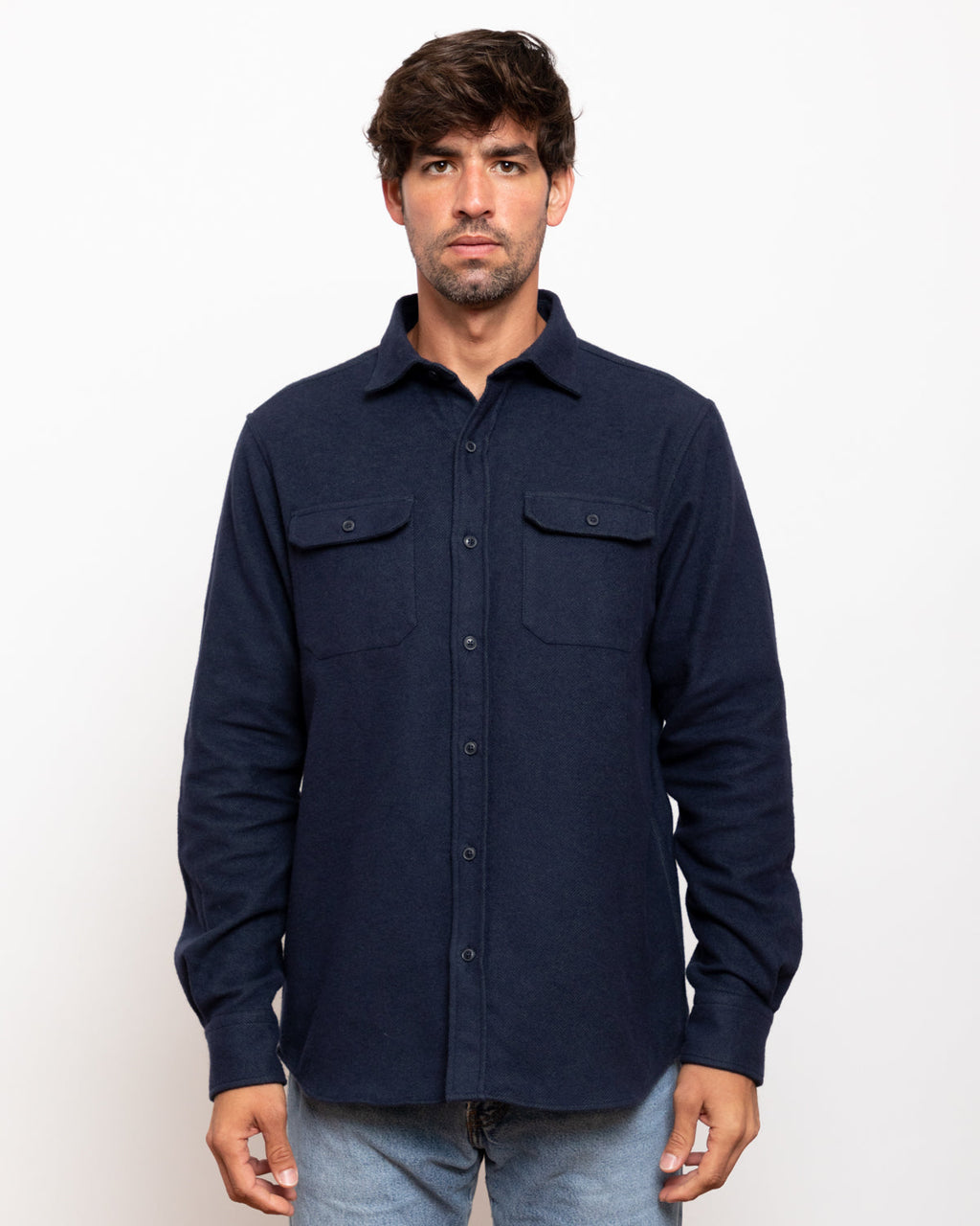 Grand Flannel, Navy MuskOx Flannels