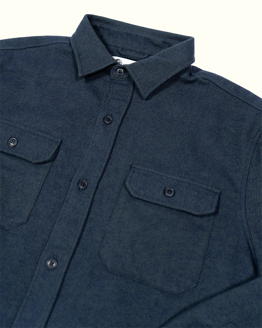 Grand Flannel, Navy MuskOx Flannels