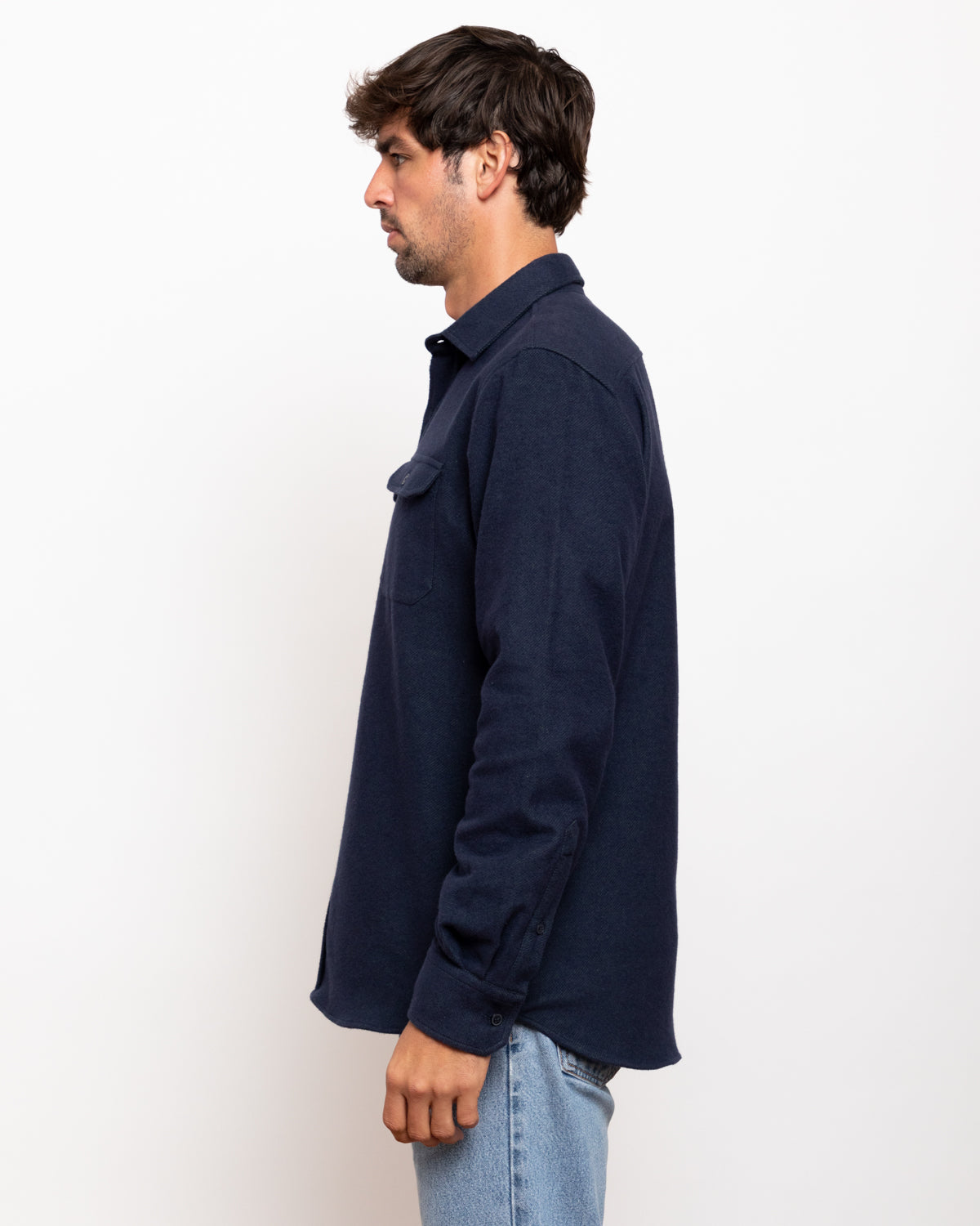 Grand Flannel, Navy MuskOx Flannels