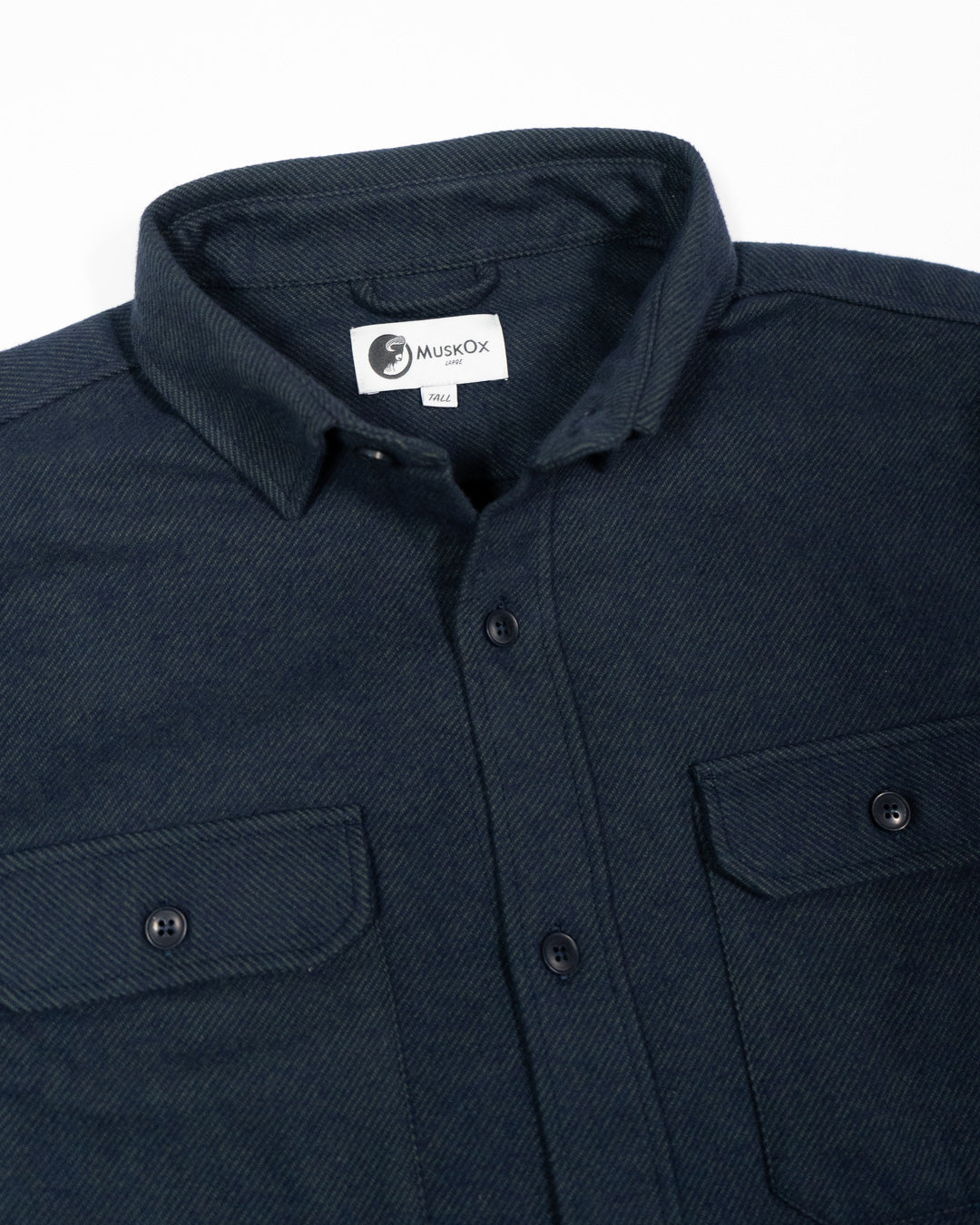 Grand Flannel, Navy MuskOx Flannels