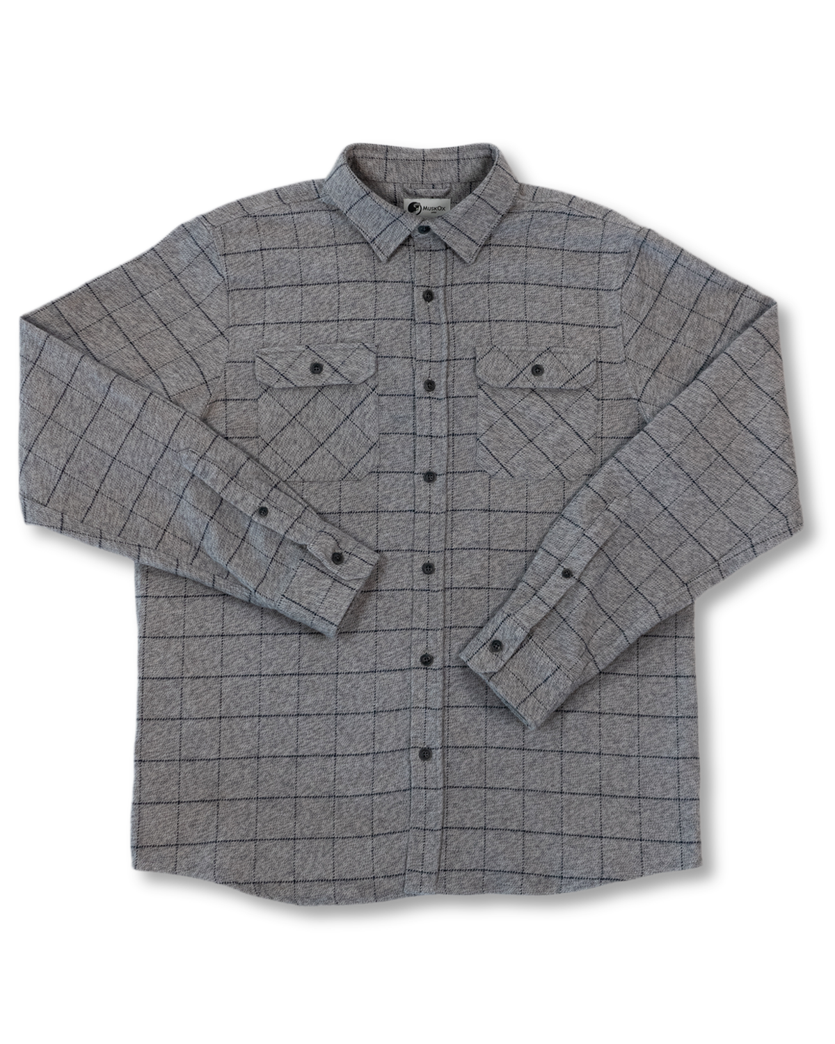 Grand Flannel, Pewter MuskOx Flannels