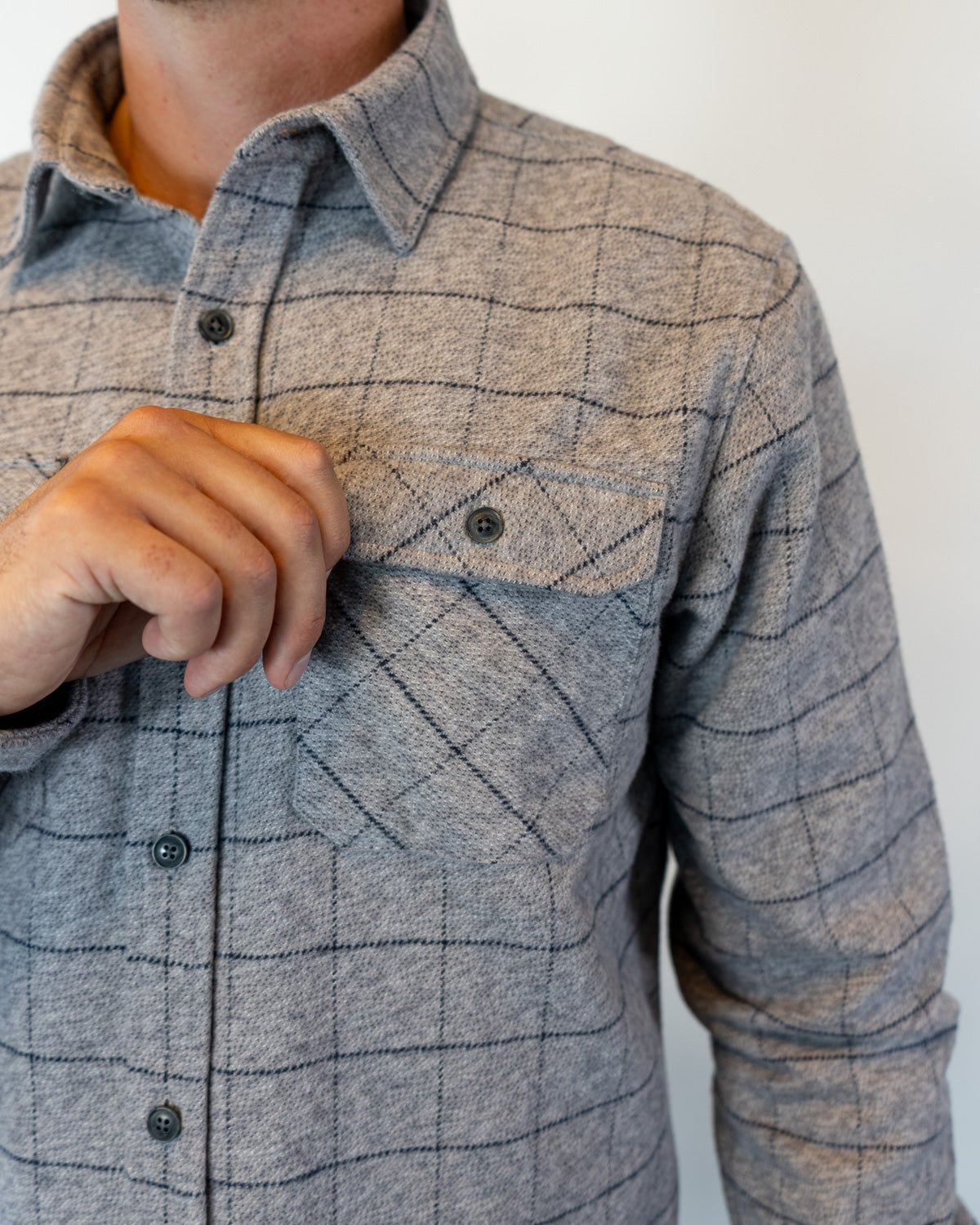 Grand Flannel, Pewter MuskOx Flannels