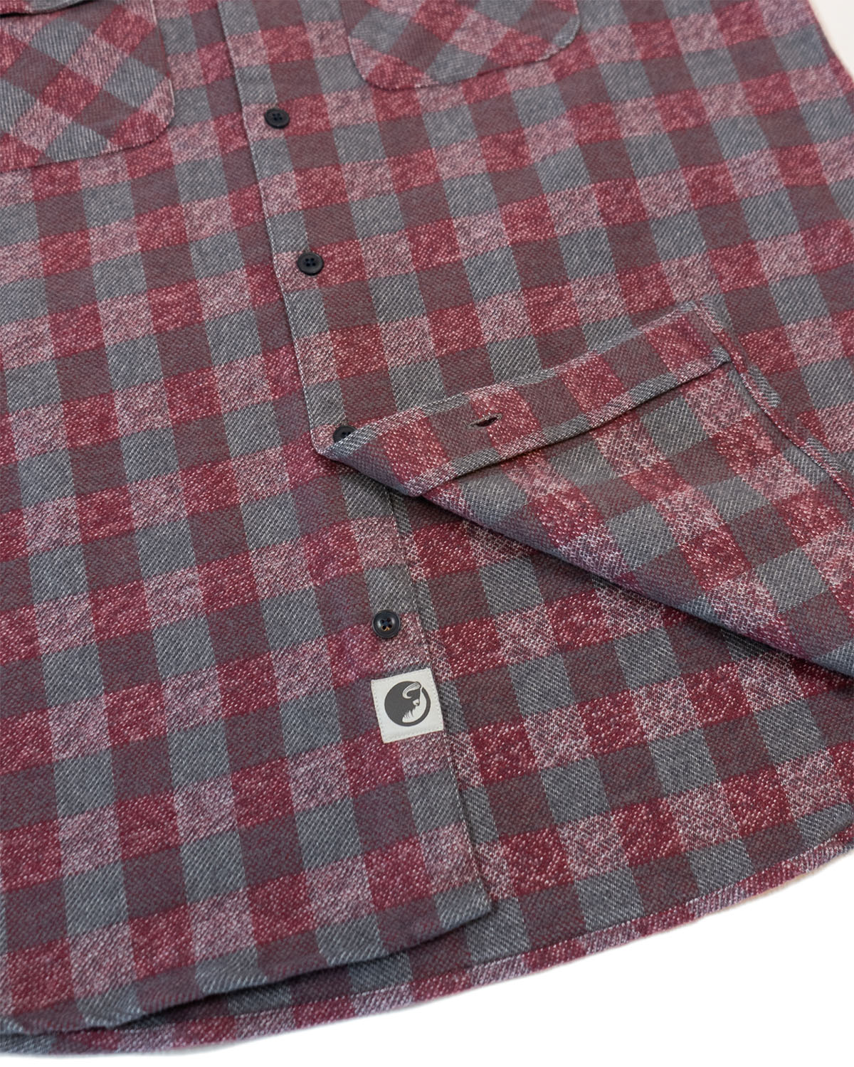 Grand Flannel, Burgundy MuskOx Flannels