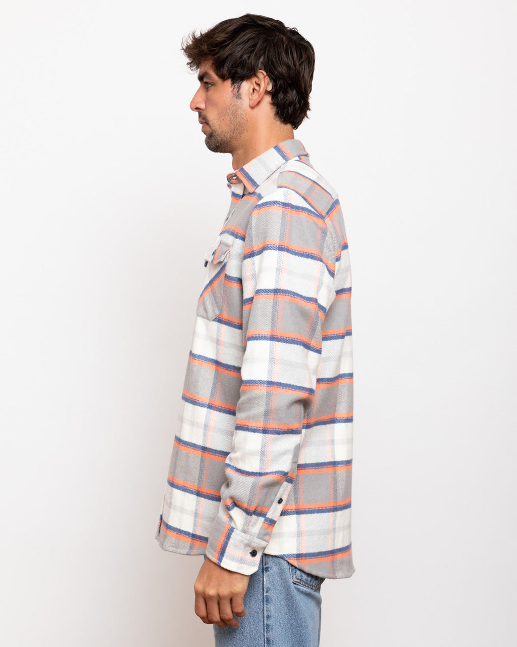 Grand Flannel, Plaid Salmon MuskOx Flannels