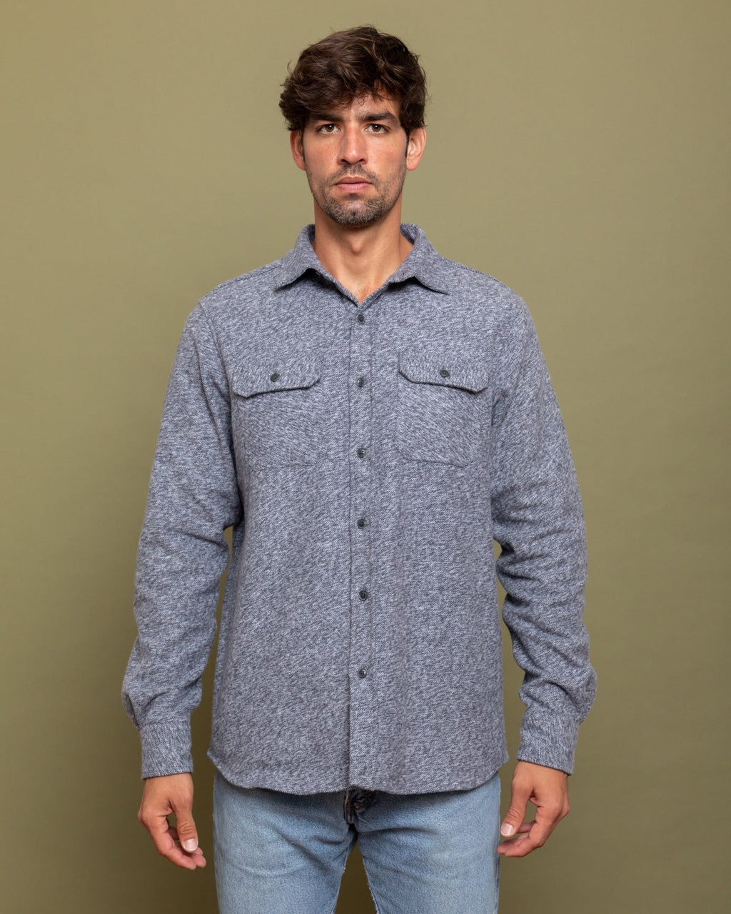 Grand Flannel, Steel Grey MuskOx Flannels
