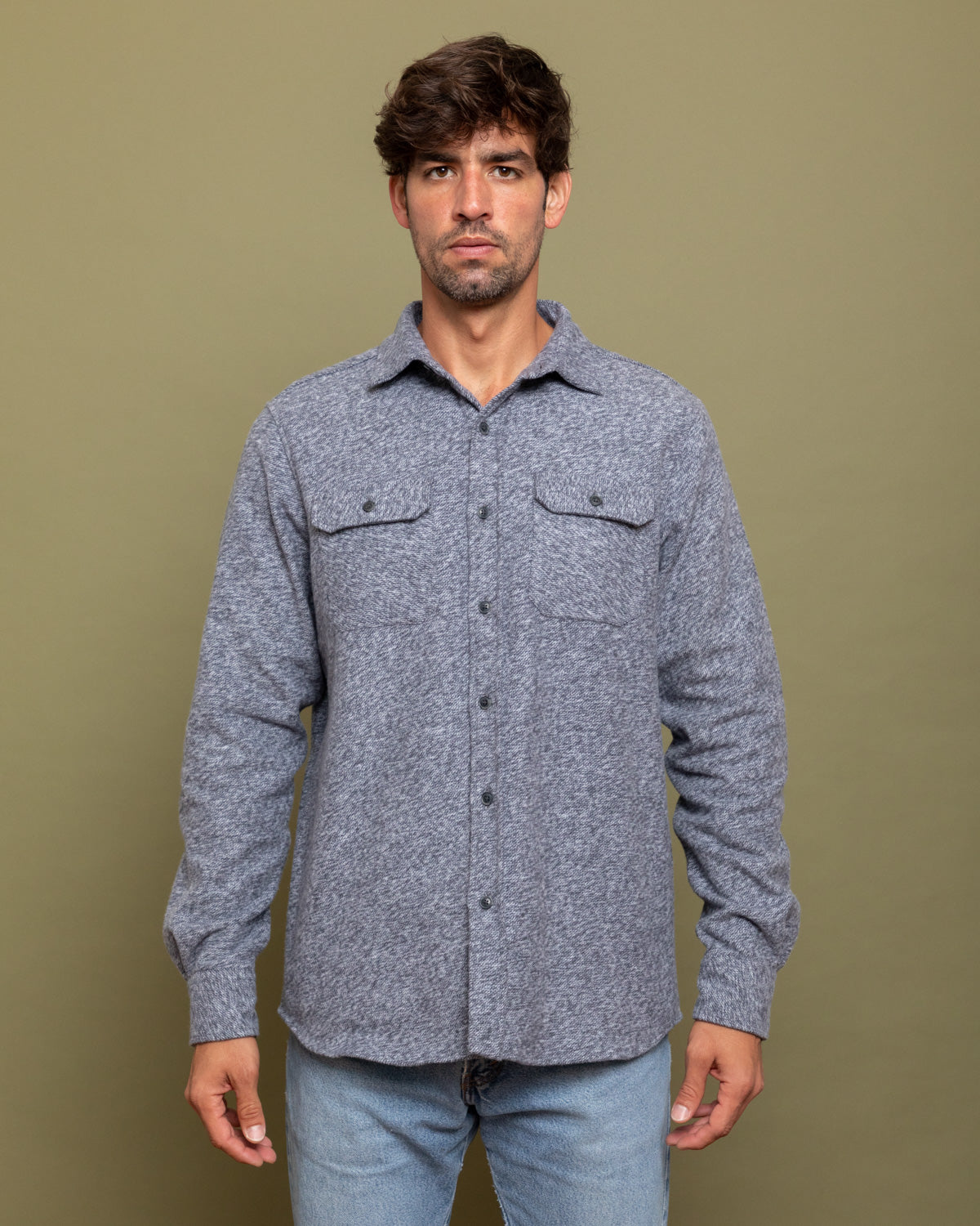 Grand Flannel, Steel Grey MuskOx Flannels
