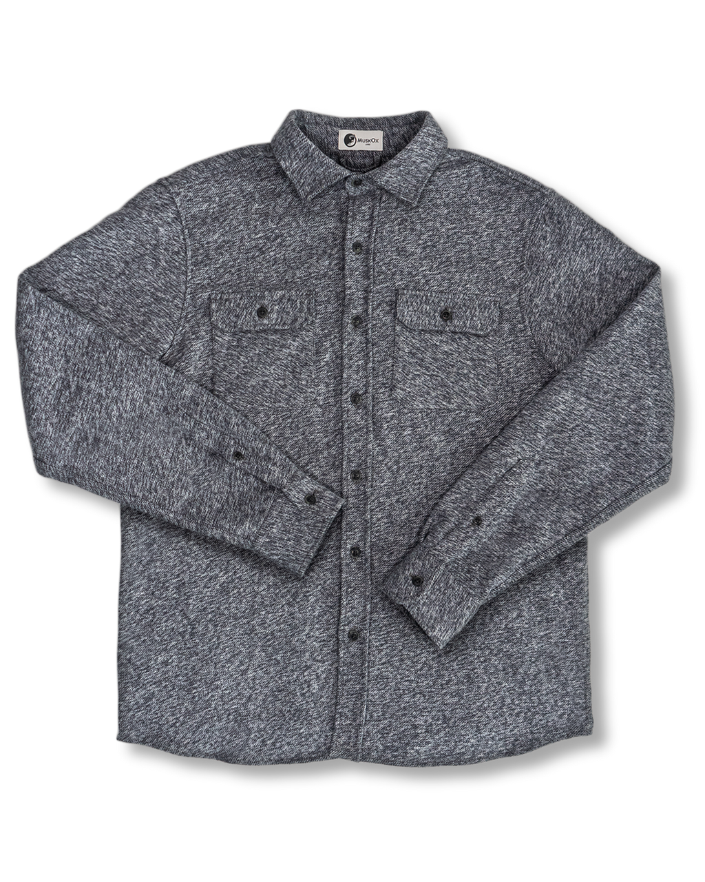 Grand Flannel, Steel Grey MuskOx Flannels