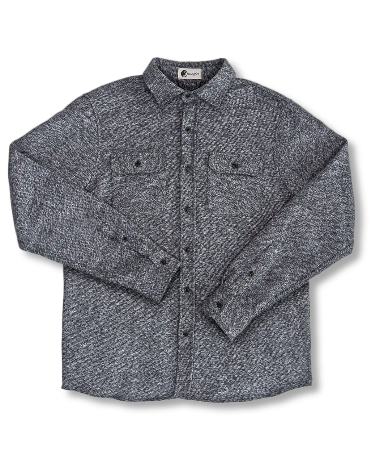 Grand Flannel, Steel Grey MuskOx Flannels