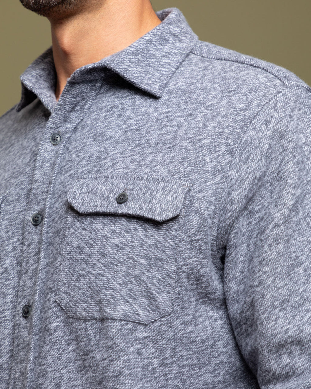 Grand Flannel, Steel Grey MuskOx Flannels