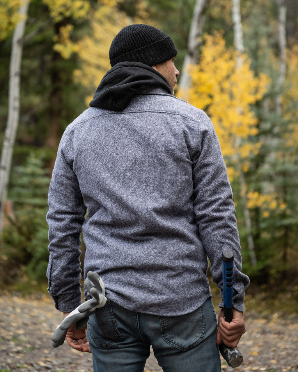 Grand Flannel, Steel Grey MuskOx Flannels