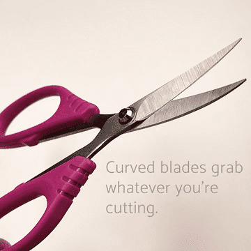 Curved Scissors Little Windows Brilliant Resin and Supplies