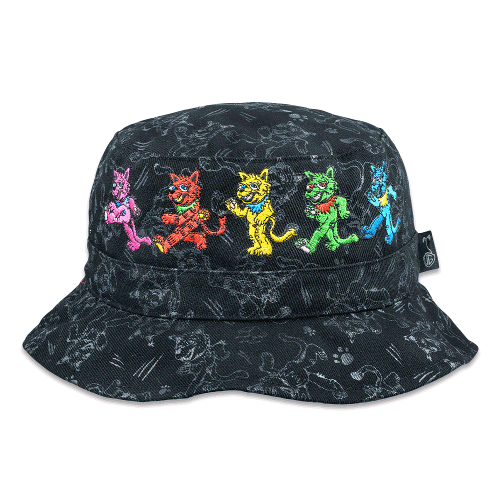 Vincent Gordon Dead Cats Reversible Bucket Hat Grassroots California