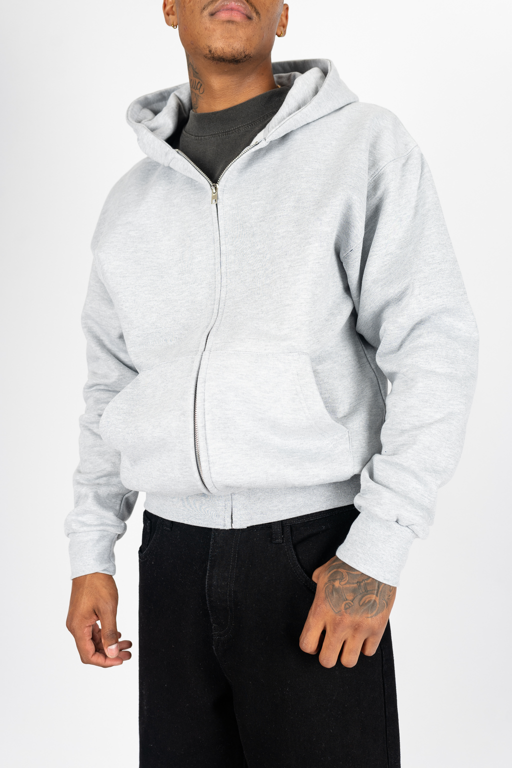 Heavyweight Boyfriend Zip Up Superline