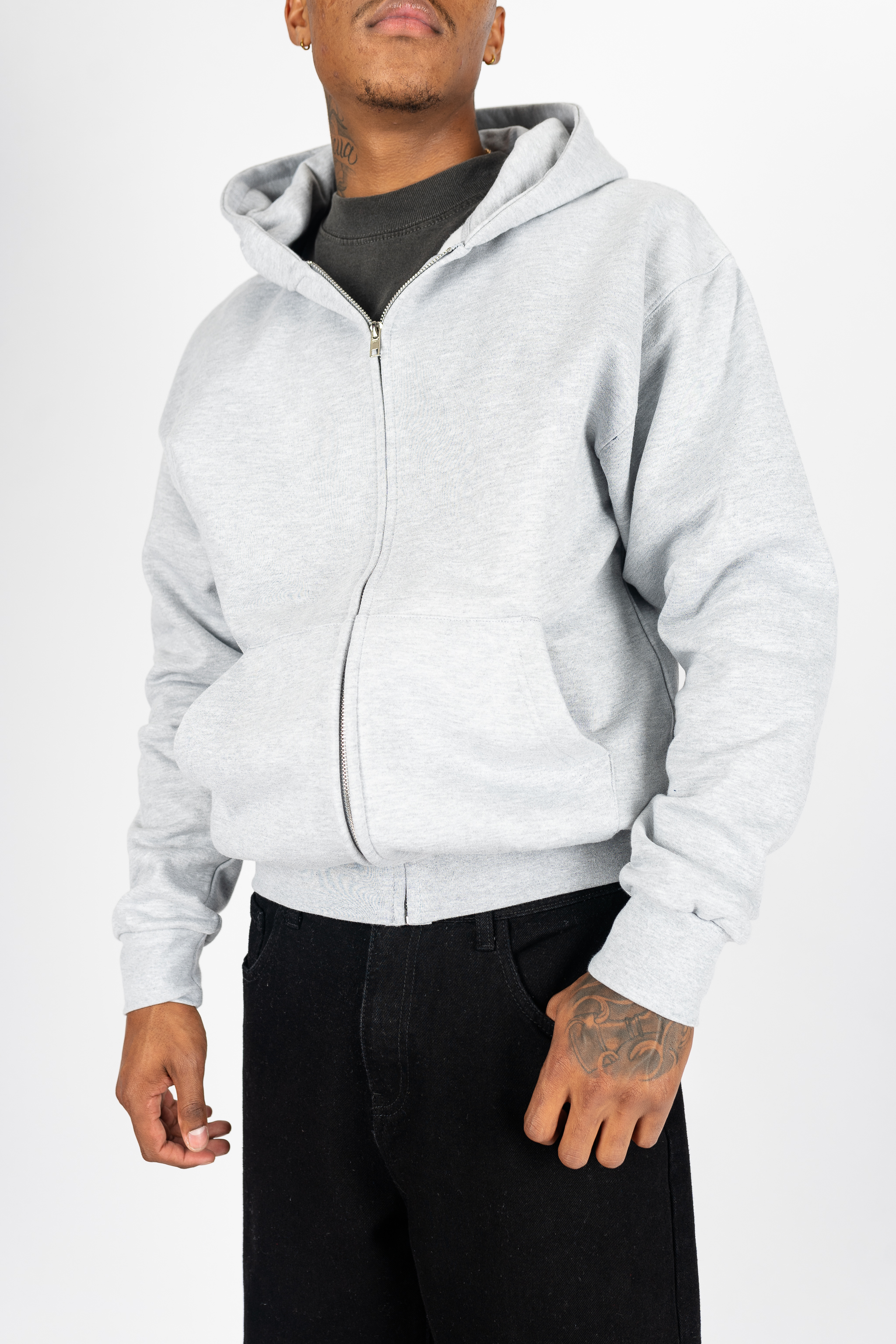 Heavyweight Boyfriend Zip Up Superline