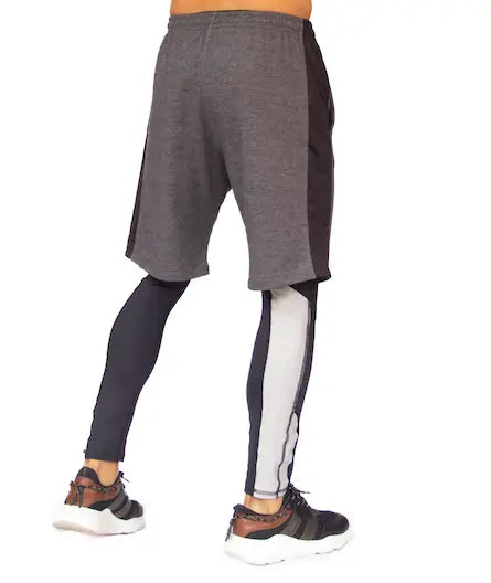 FLEX Men's SHORTS - GREY TangoFit