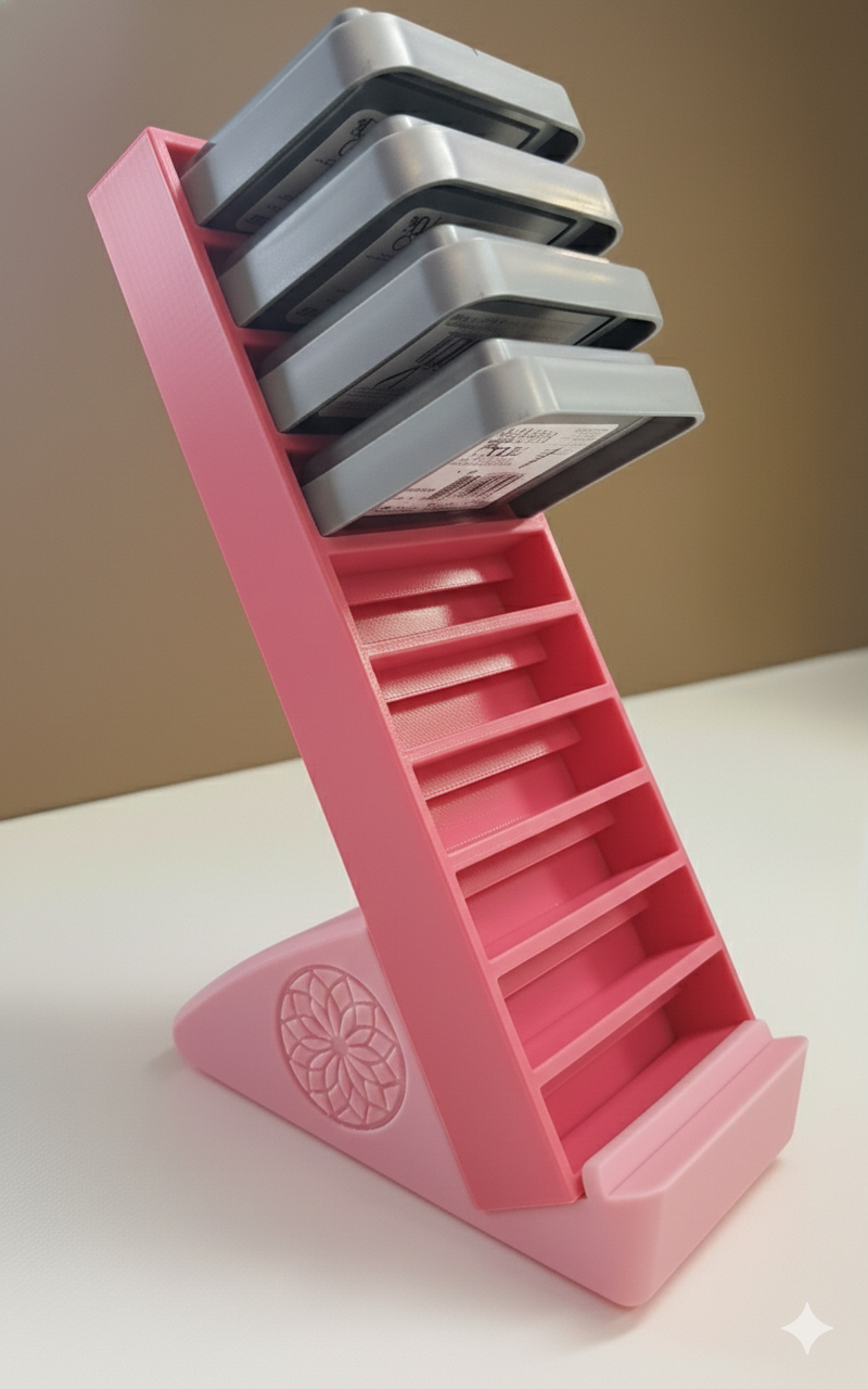 Distress Oxide Ink Pad Storage and Display Stand, Holds 10 Pads Y-Axis Printing LLC