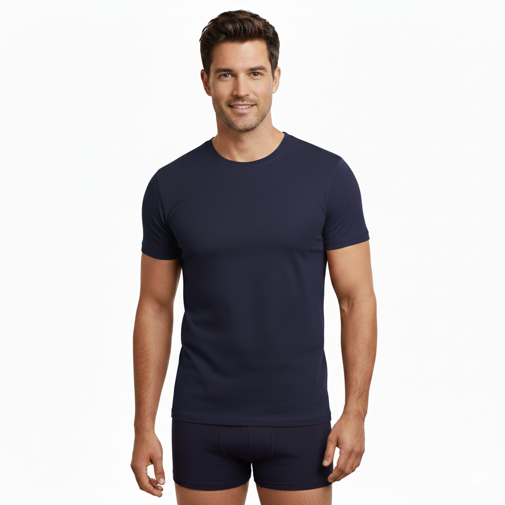 Men’s Bamboo Crew Neck Undershirts 3-Pack Bambooven