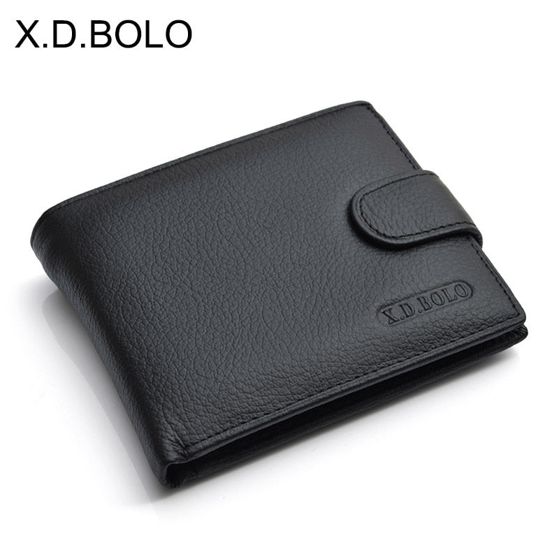 Genuine Leather Cow Hide Wallet Gentleman.Clothing