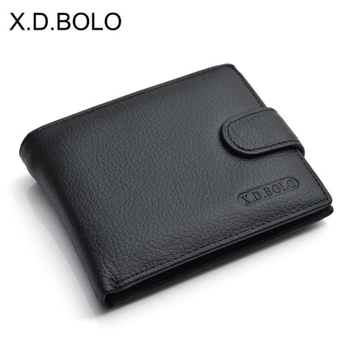 Genuine Leather Cow Hide Wallet Gentleman.Clothing