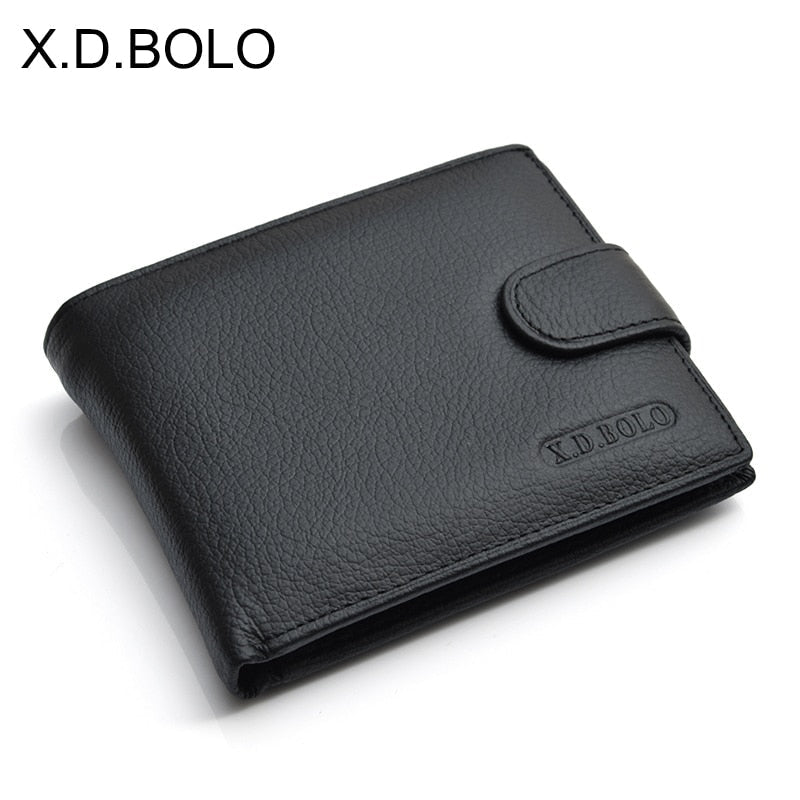 Genuine Leather Cow Hide Wallet Gentleman.Clothing