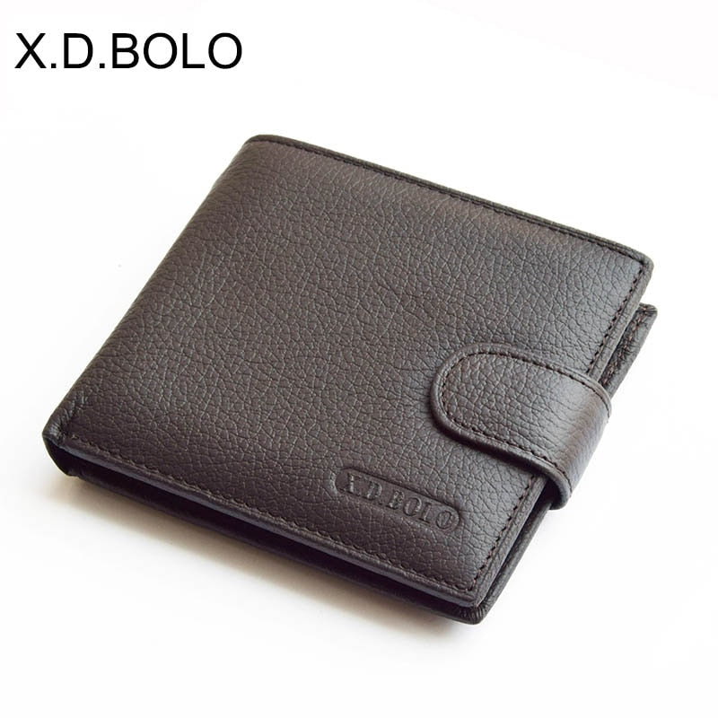 Genuine Leather Cow Hide Wallet Gentleman.Clothing
