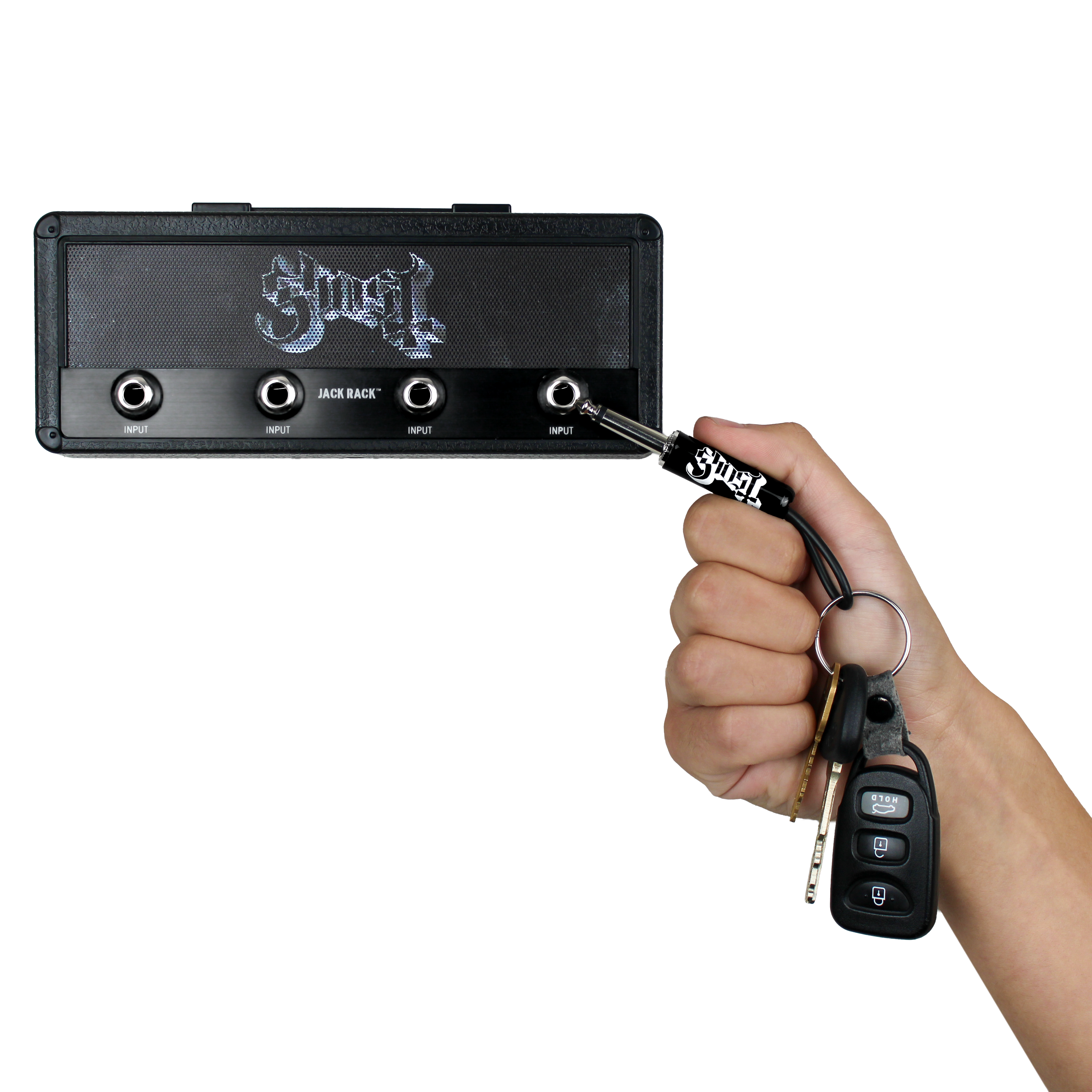 Ghost Magnetic Jack Rack® Pluginz Keychains