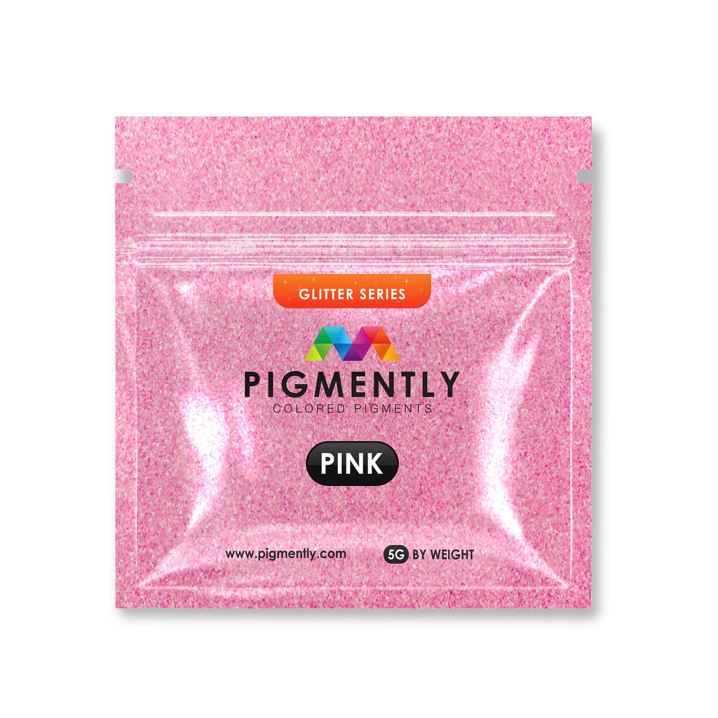 Pink Glitter Epoxy Powder Pigment UltraClear Epoxy