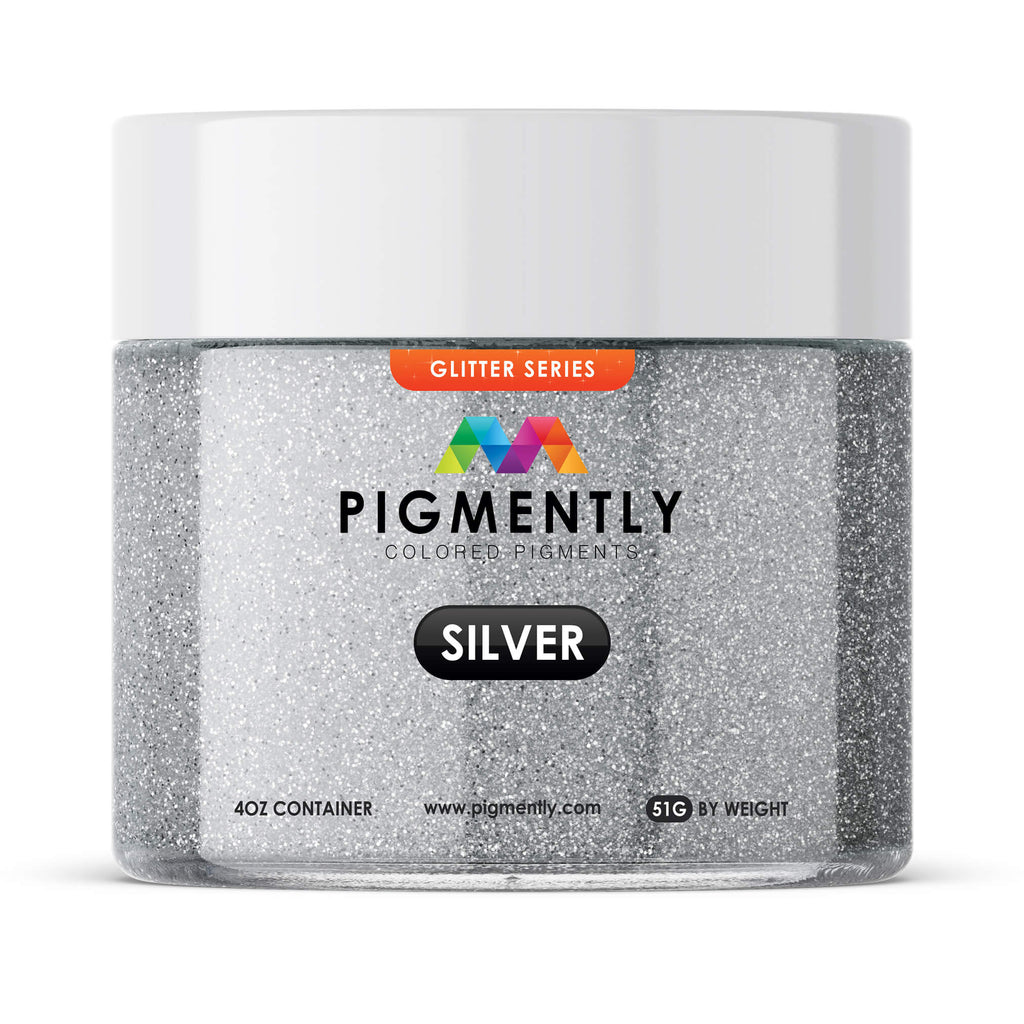 Silver Glitter Epoxy Powder Pigment UltraClear Epoxy