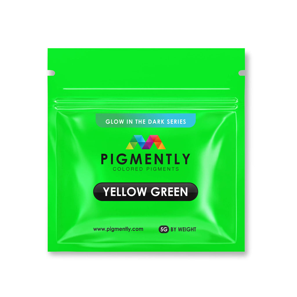 Yellow/Green Glow in the Dark Epoxy Powder Pigment UltraClear Epoxy
