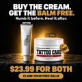 Signature Tattoo Numbing Cream + Tattoo Care Balm (DUO) - VALUE PACK Tattoo Numbing Cream Co.