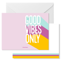 Good Vibes Only Social Stationery CheerNotes