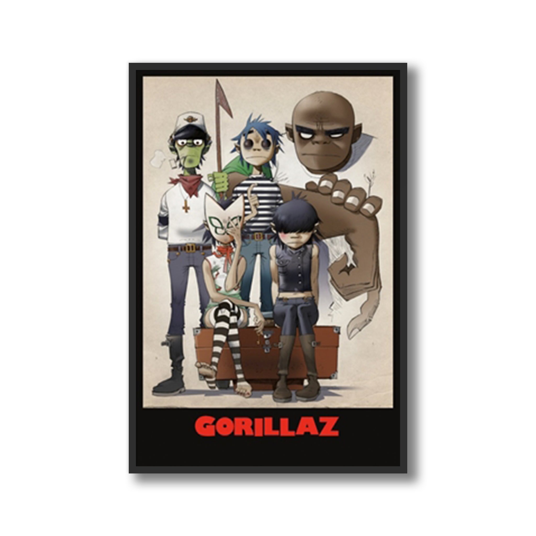 Gorillaz Poster Harvest Art Gallery