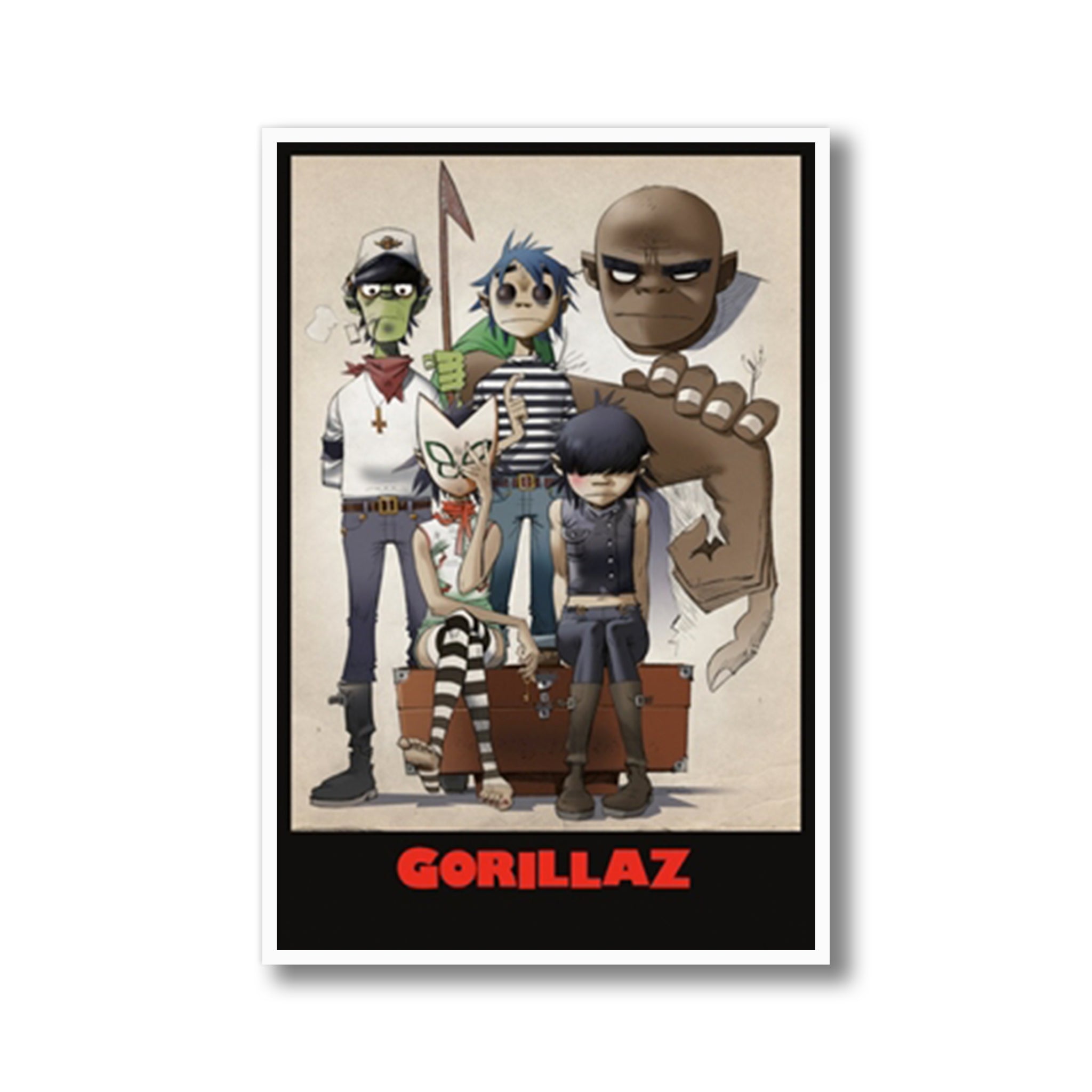 Gorillaz Poster Harvest Art Gallery
