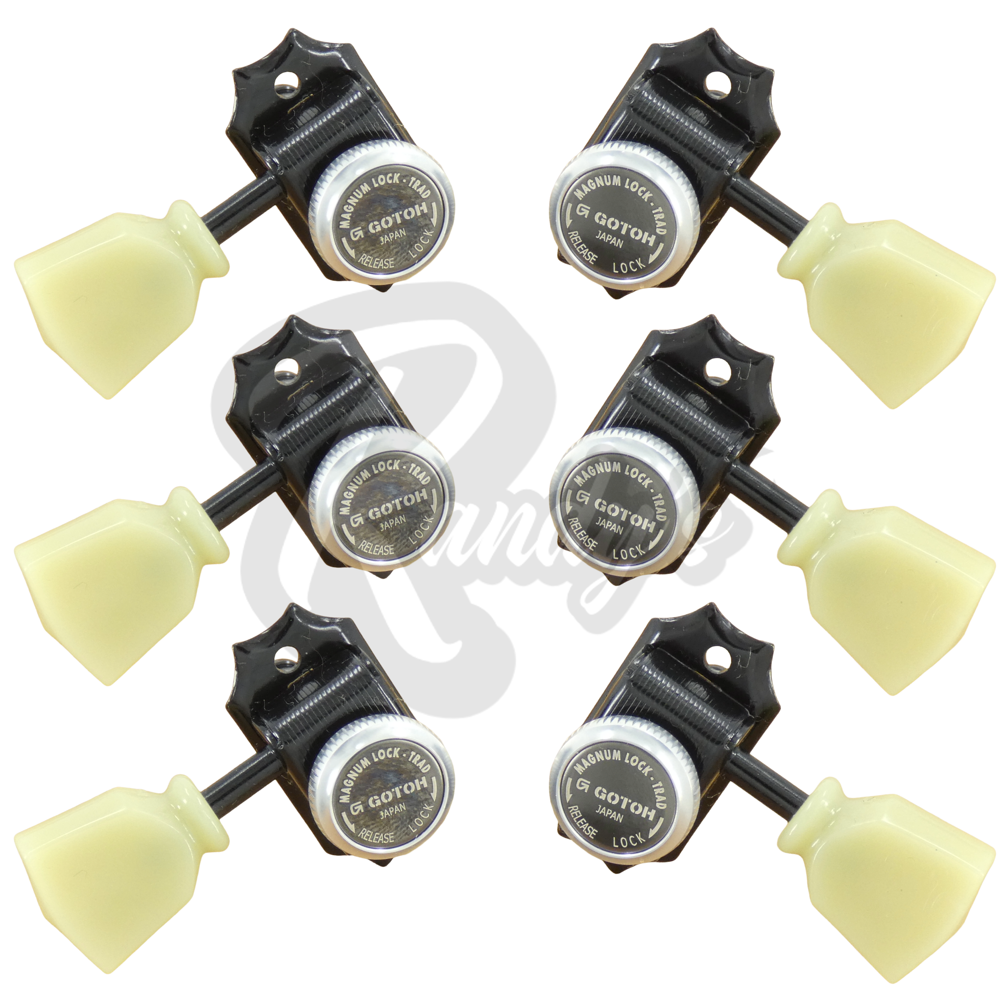 SD90 MG-T Vintage Deluxe Locking Tuners (L3+R3) - Fits Gibson® & Kluson® Randy's LLC