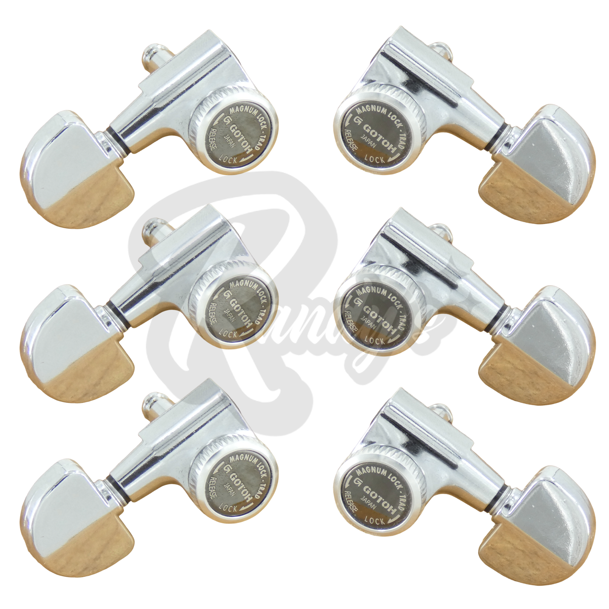 SG301 MG-T Locking Tuners (L3+R3) - Fits Gibson® & Grover® Randy's LLC