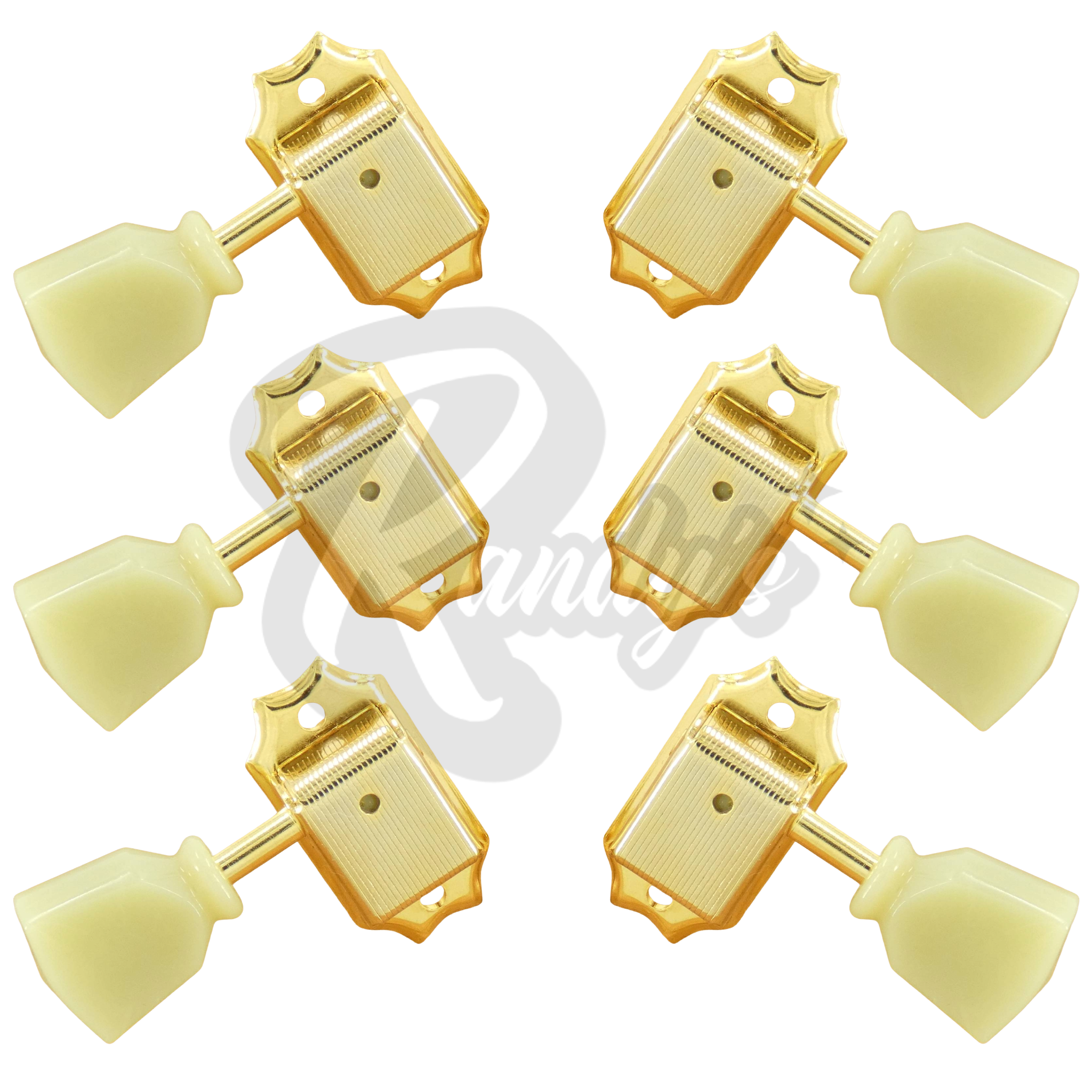 SD90 Vintage Deluxe Tuners (L3+R3) - Fits Gibson® & Kluson® Randy's LLC