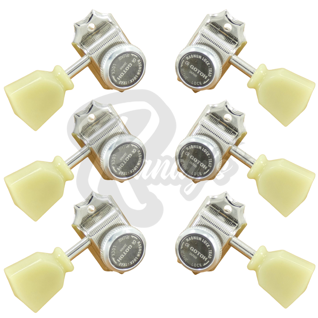 SD90 MG-T Vintage Deluxe Locking Tuners (L3+R3) - Fits Gibson® & Kluson® Randy's LLC