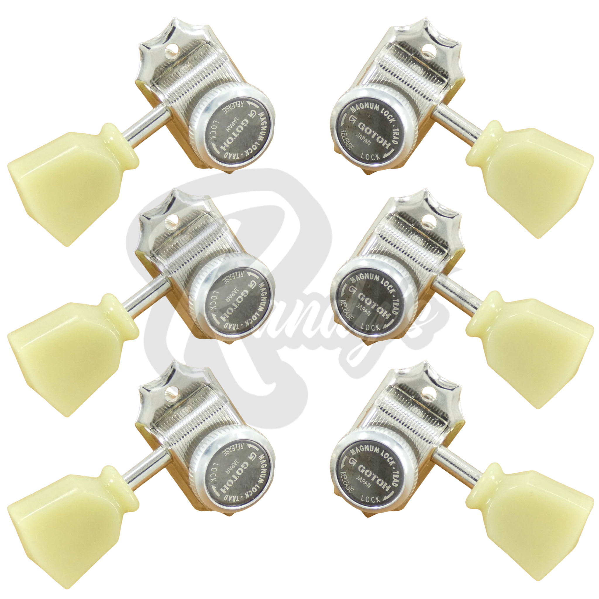 SD90 MG-T Vintage Deluxe Locking Tuners (L3+R3) - Fits Gibson® & Kluson® Randy's LLC