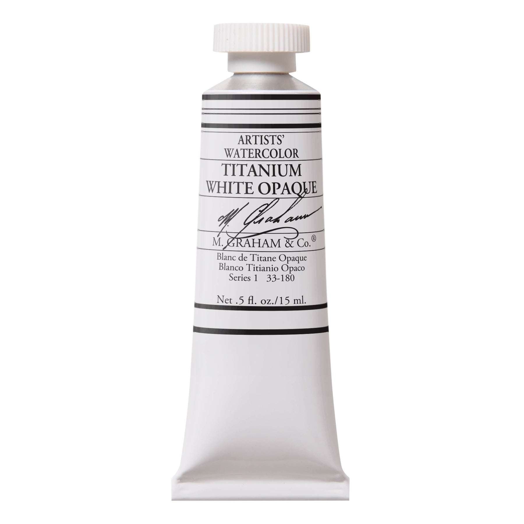 M Graham Watercolor 15ml- Titanium White ShopSketchBox