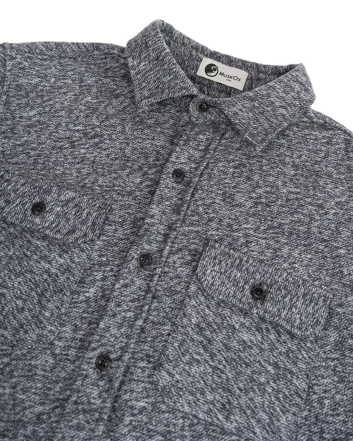 Grand Flannel, Steel Grey MuskOx Flannels