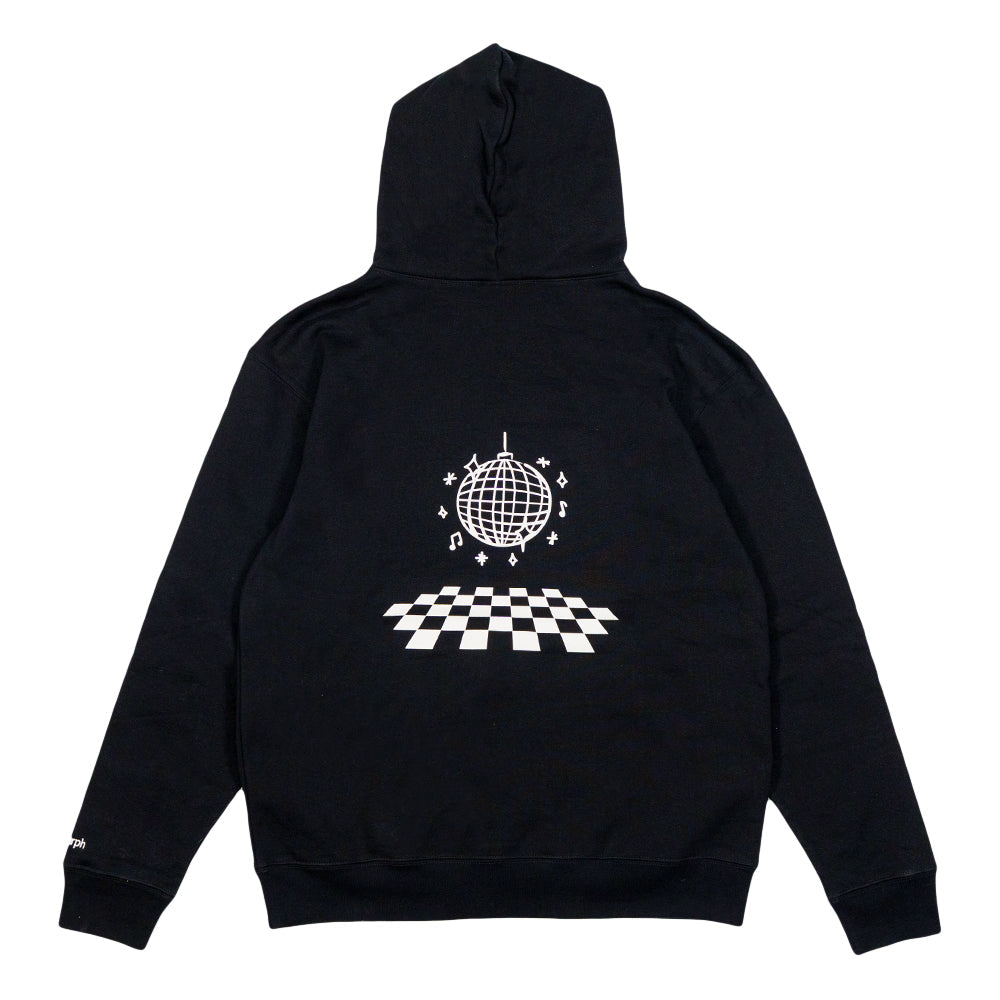 It's Murph Party Animals Black Pullover Hoodie Grassroots California