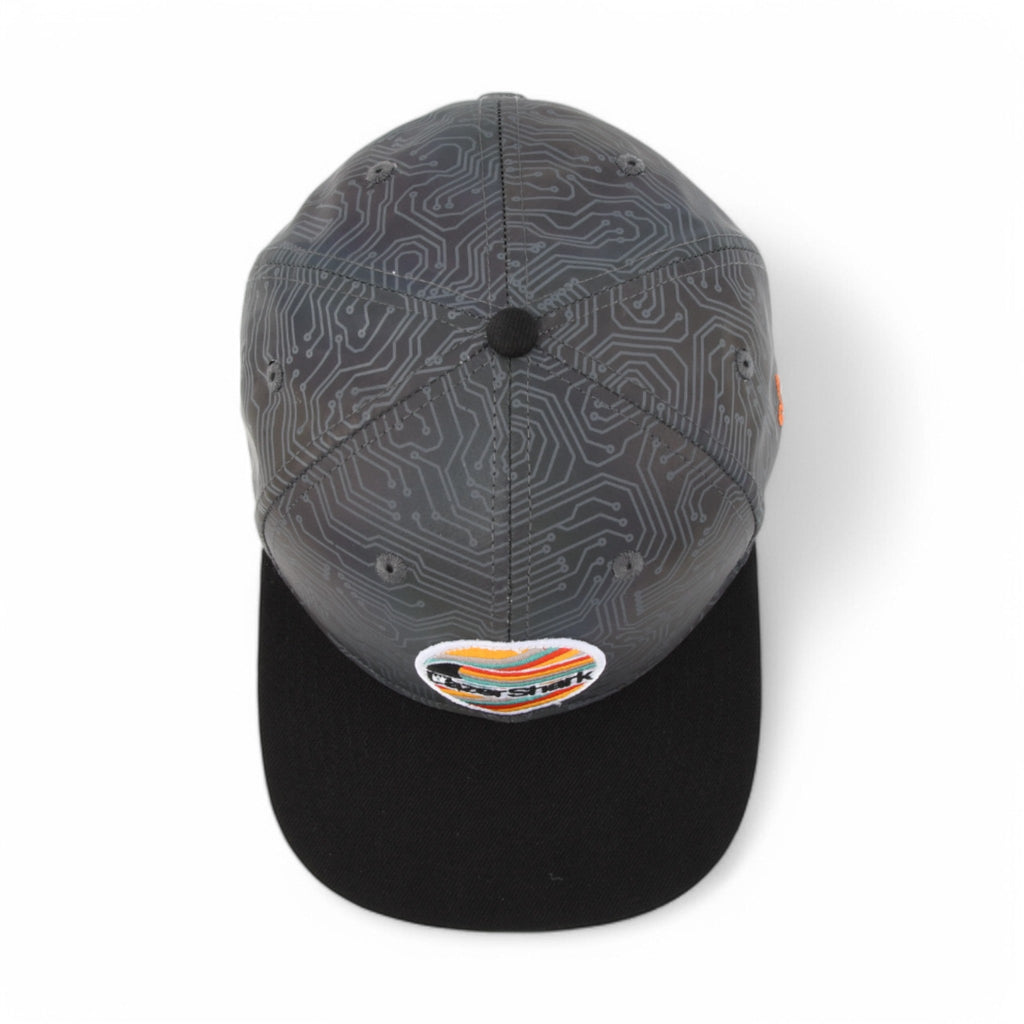 Lazer Shark Circuit Snapback Hat Grassroots California