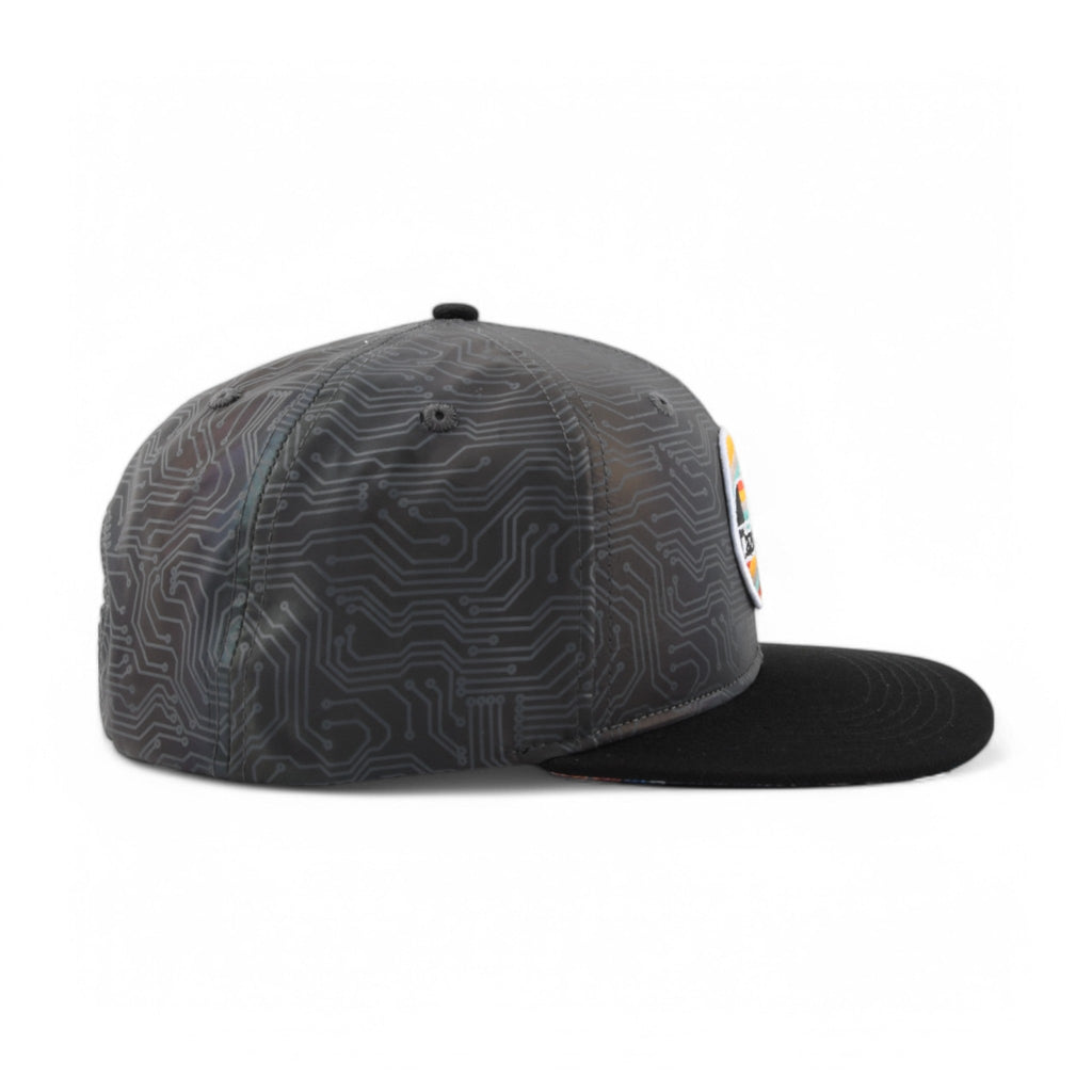 Lazer Shark Circuit Snapback Hat Grassroots California