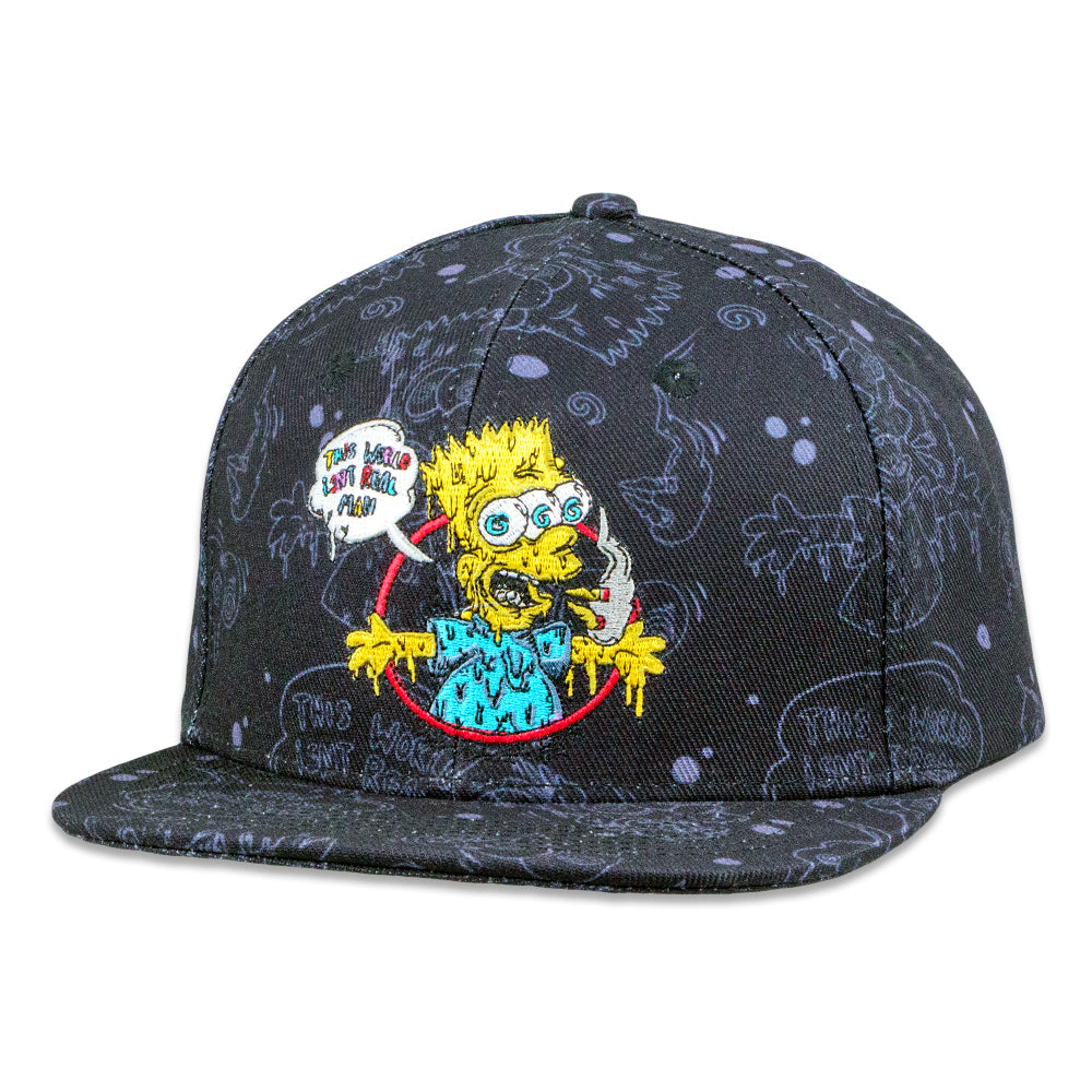 Vincent Gordon x Wookerson Bart Black Snapback Hat Grassroots California
