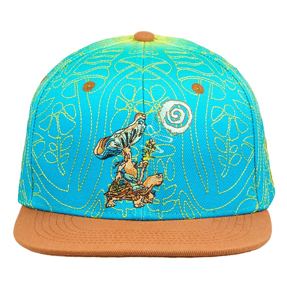 Kuhmali Mushroom Turtle Snapback Hat Grassroots California