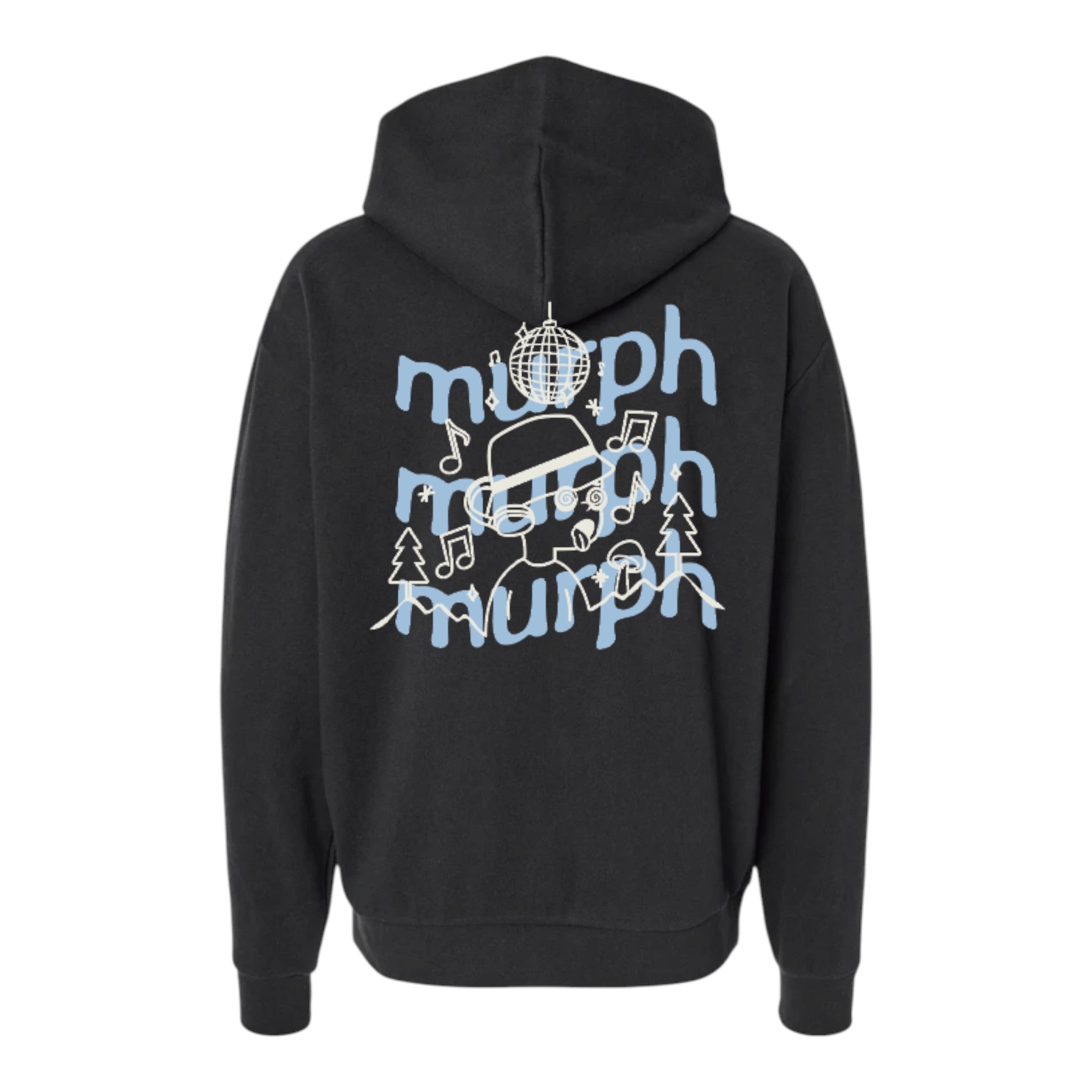 It's Murph Disco Sl*t Black Pullover Hoodie Grassroots California