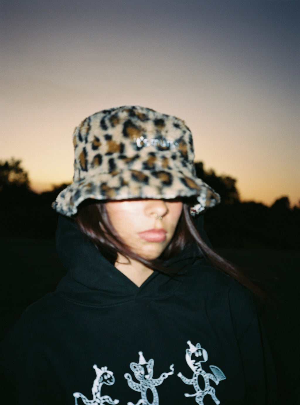 It's Murph Party Animals Black Pullover Hoodie Grassroots California