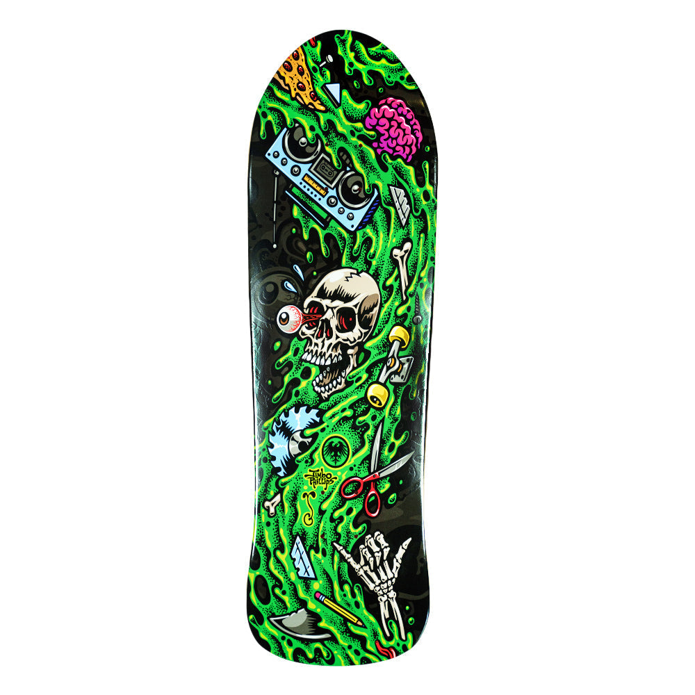 Jimbo Phillips Never Summer Old School Skateboard Deck Grassroots California
